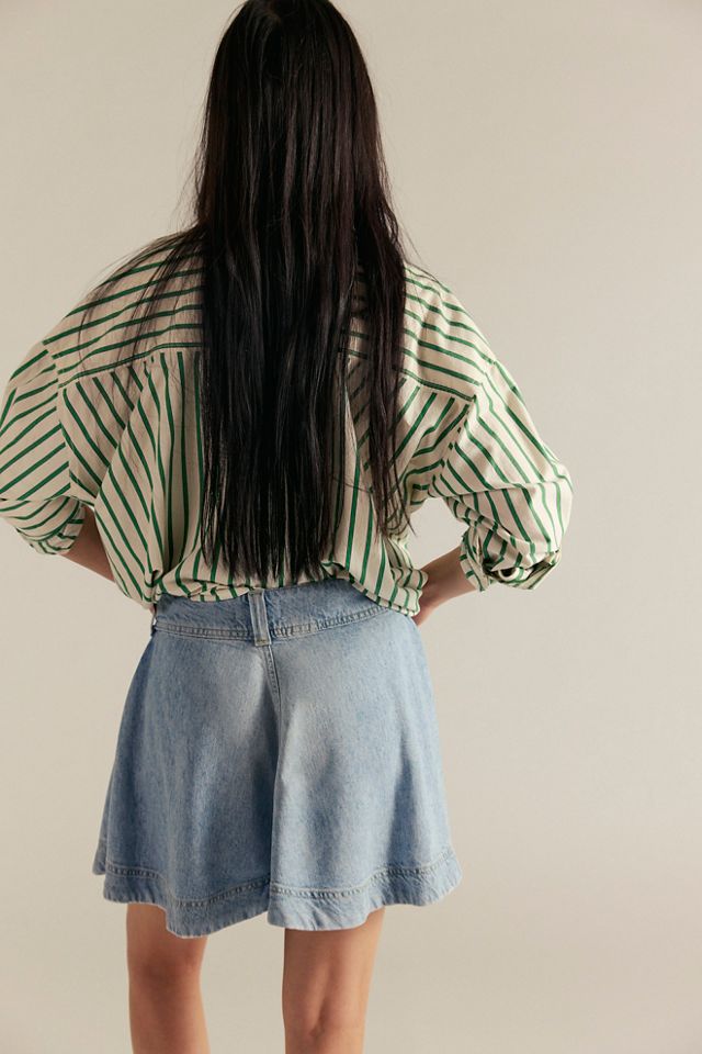 Jupe en denim Wonderland We The Free #2