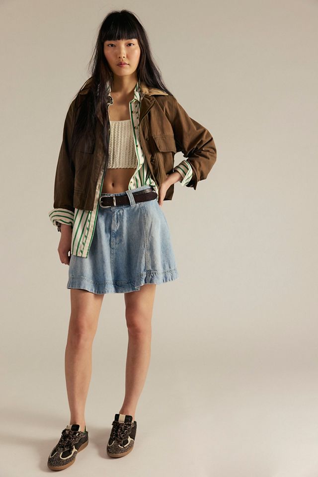 Jupe en denim Wonderland We The Free #3