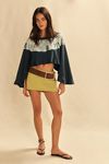 My Little Micro Mini Cotton-Linen Skort
