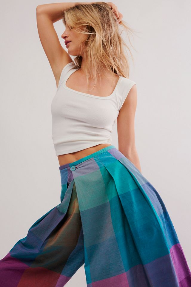 FRIDA PANTS | LOVEBIRD CHEX