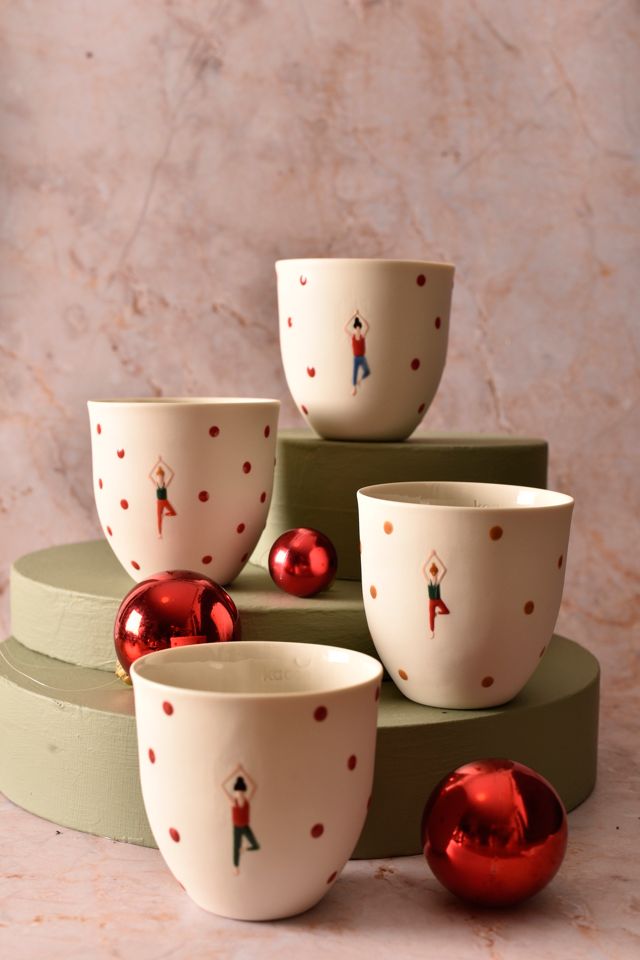 Kaase Atelier Art Series Fine Porcelain Handmade Yoga Mug #2