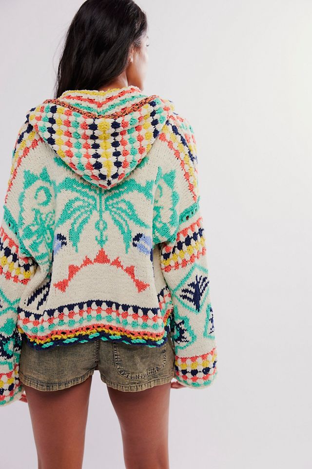 Free people hooded cardigan best sale