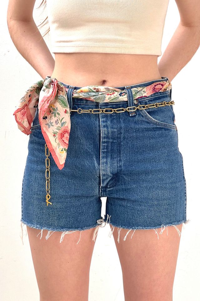 Vintage Wrangler Denim Cut Off Jean Shorts Selected by Anna Corinna #1