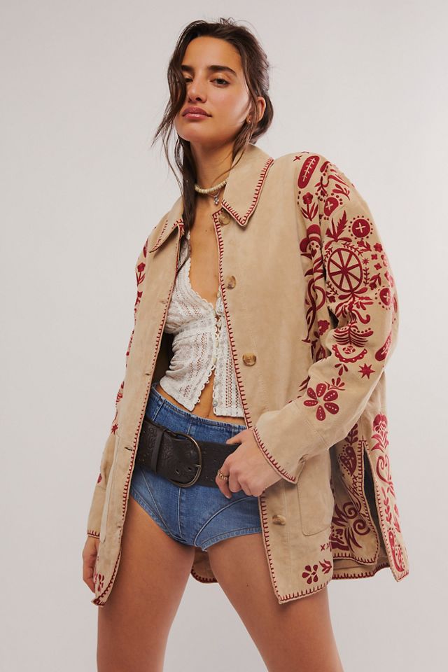 Free People sold embroidered jacket