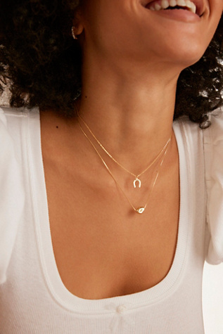 Colt Necklace by Set & Stones at Free People in Gold