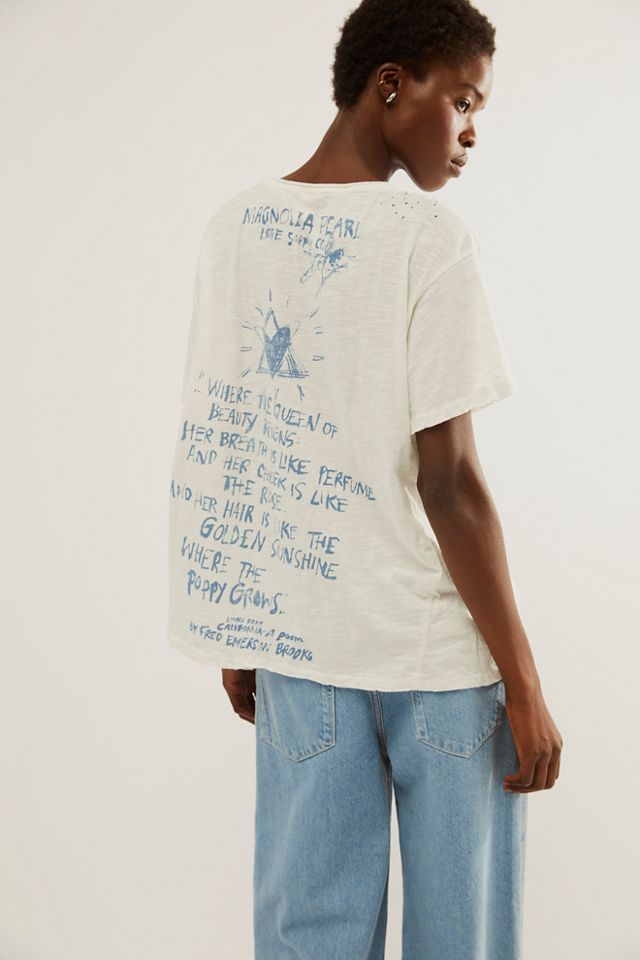 Free People ★ Magnolia Pearl ★ Poppy Bloom Tee Magnolia Pearl Where The Poppy Grows Tee | Free People