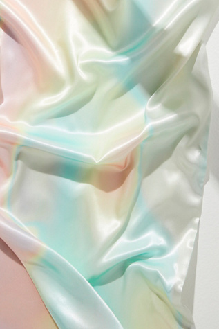 Атласная наволочка Kitsch, цвет: Aura — фото 3