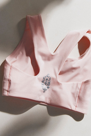 Win Win Sports Bra by FP Movement at Free People, Rose Water, S
