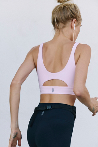 Can't Lose Bra by FP Movement at Free People in Pink, Size: L