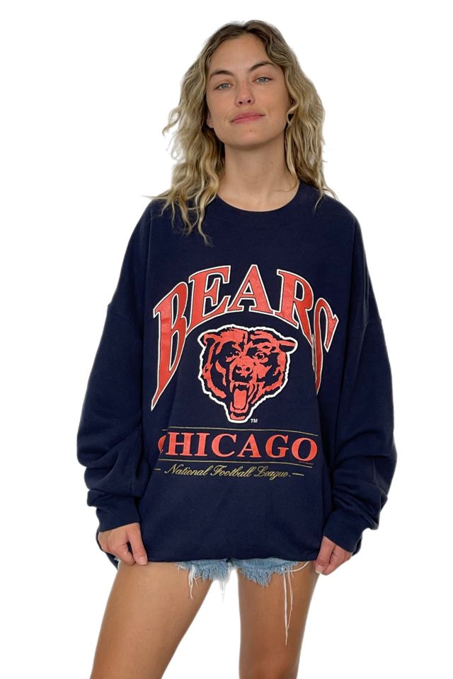 1990 s Chicago Bears Oversized Sweatshirt Selected By Villains