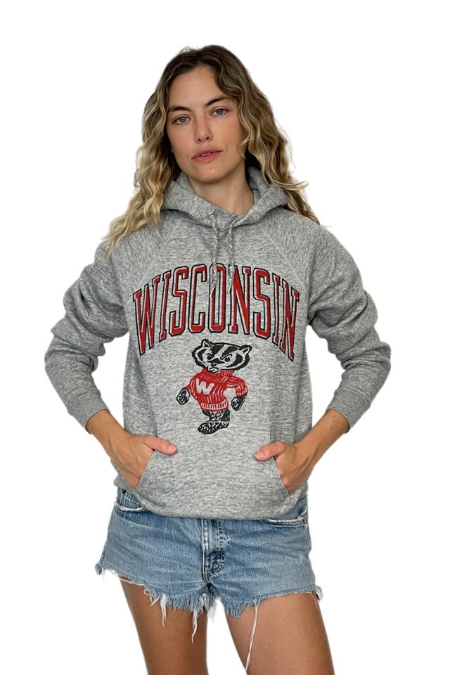 Wisconsin badgers zip hot sale up sweatshirt