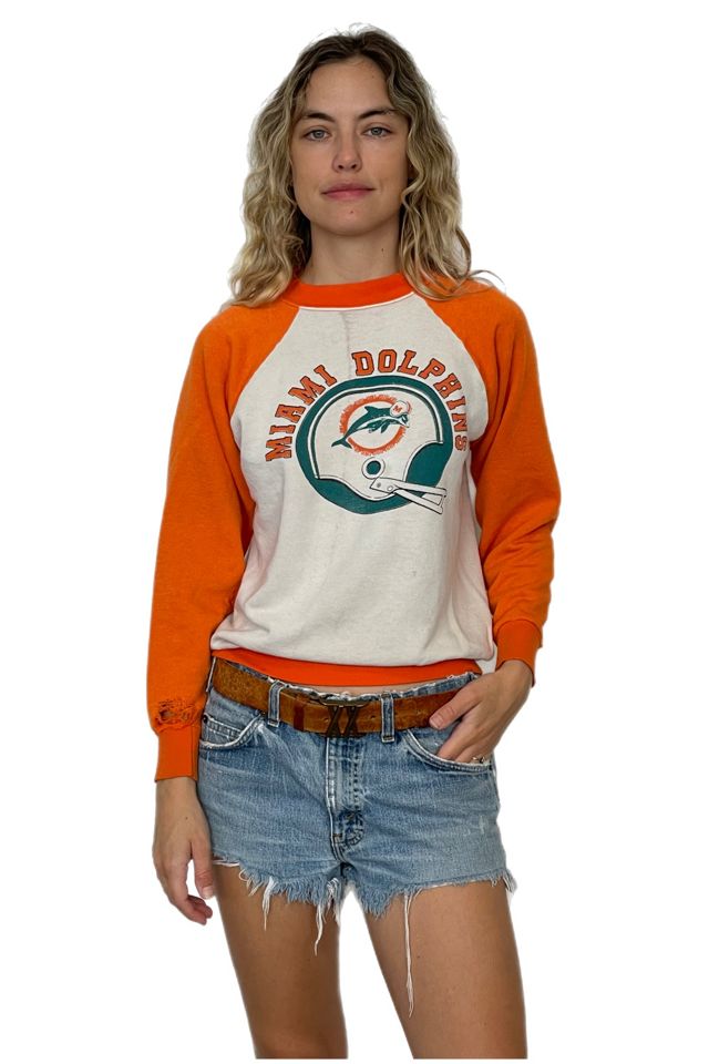 Vintage Miami Dolphins Distressed Sweatshirt Selected By Villains Vintage Free People