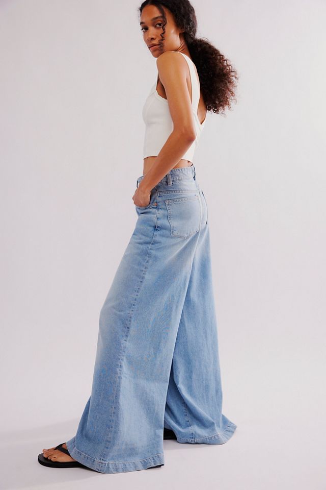 DL1961 Lucila Ultra Wide-Leg Jeans | Free People