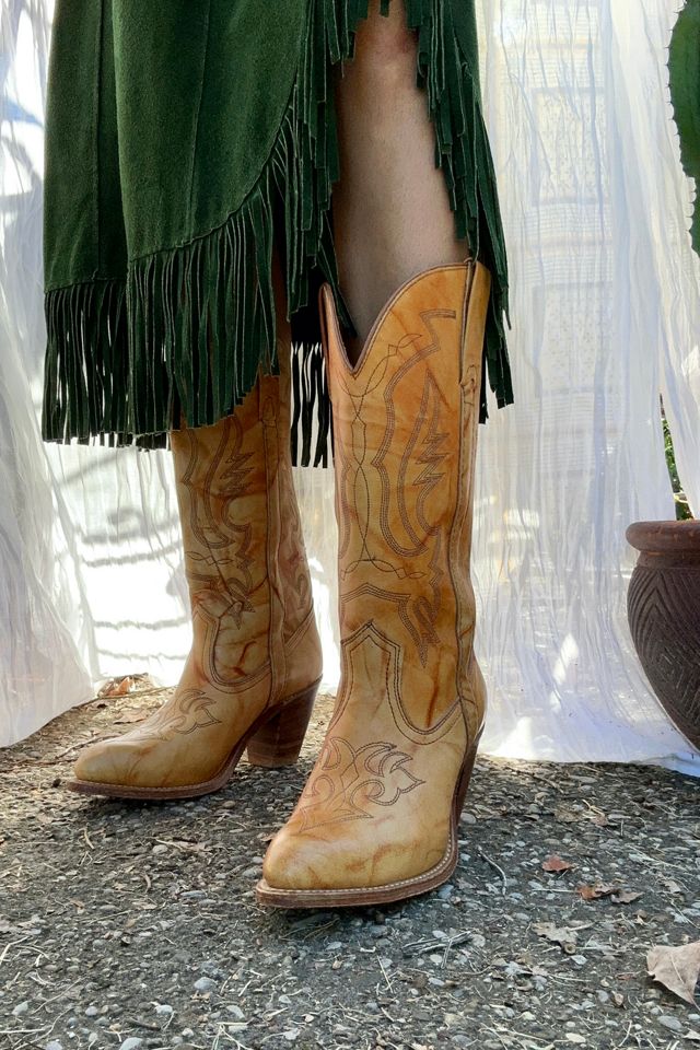 Vintage Marbled Miss Capezio Cowgirl Boots Selected by Grievous