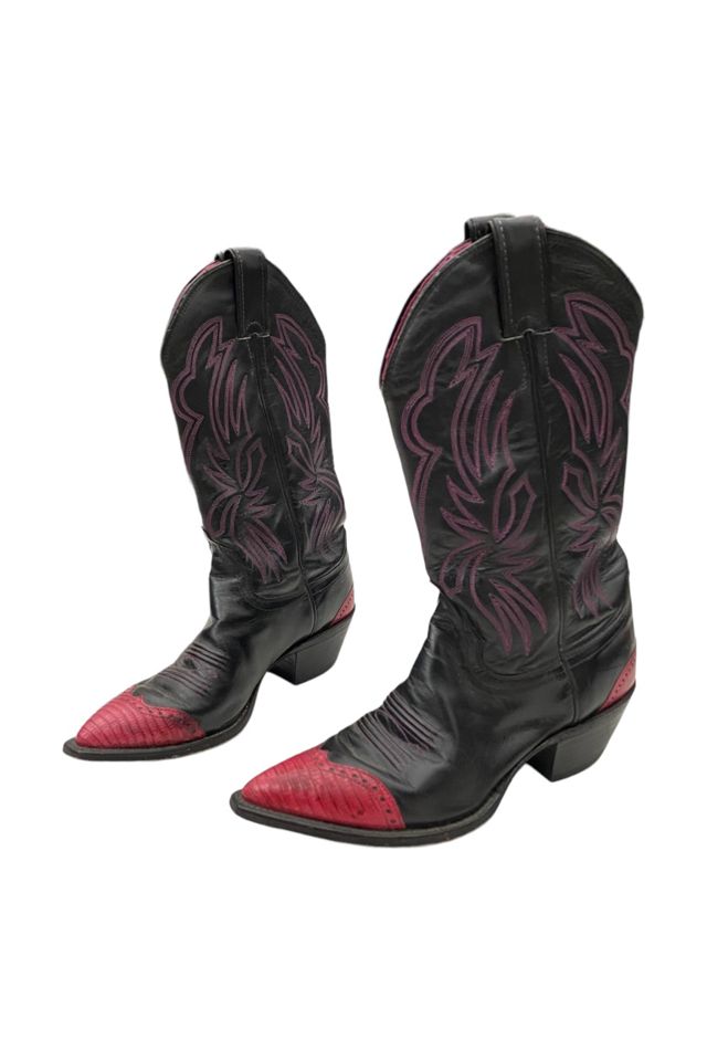 Pink cowboy boots shop mens