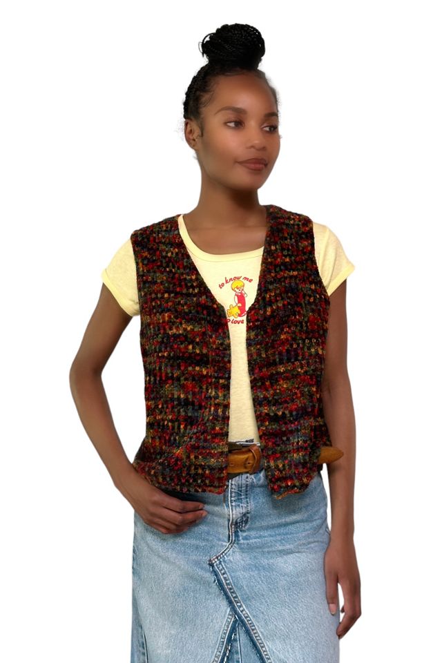 Chenille vest outlet