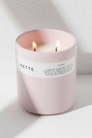 Nette Candles at Free People in Chai Milk