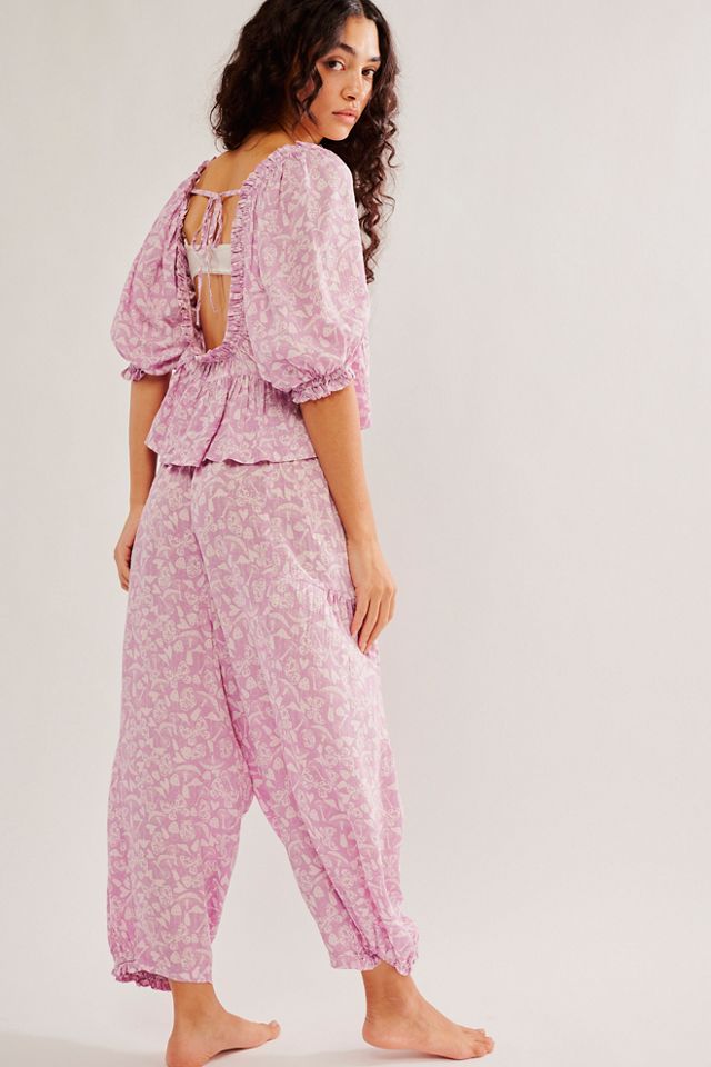 Free People, Intimates & Sleepwear, Free People Intimates Pajama Party  Set In Hazy Blue Xlarge