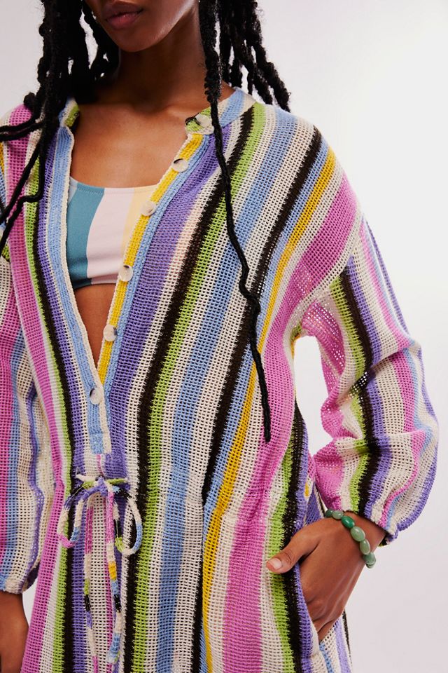 Sun Up Stripe Romper #3