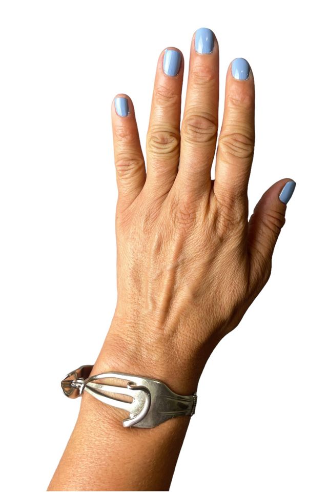 Vintage Silver Fork Bracelet Selected By Ankh By Racquel #3