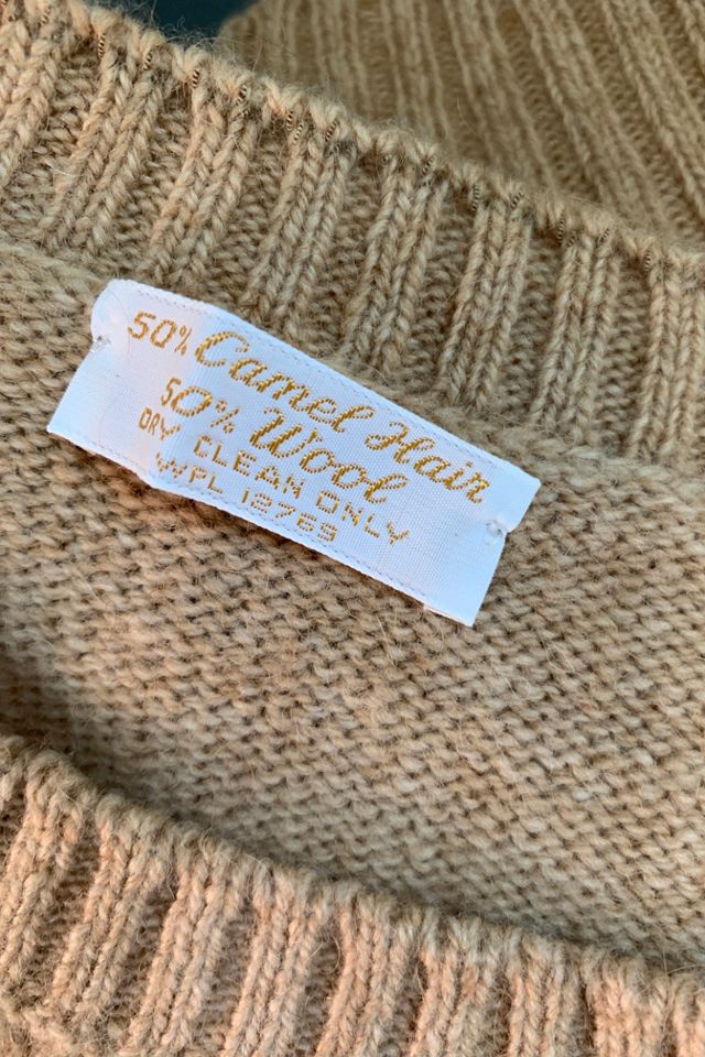 Vintage 1960s Cable Knit Sweater Selected by SharpLilTeeth #1