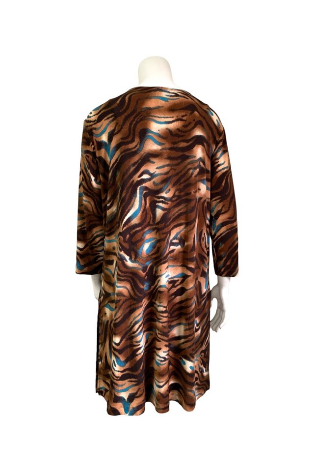 Vintage 1990s Animal Print Duster Jacket Selected by SharpLilTeeth #2