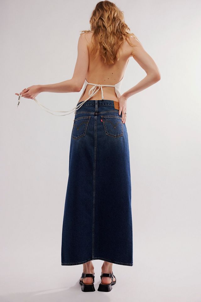 Levi's Ankle Column Skirt #1