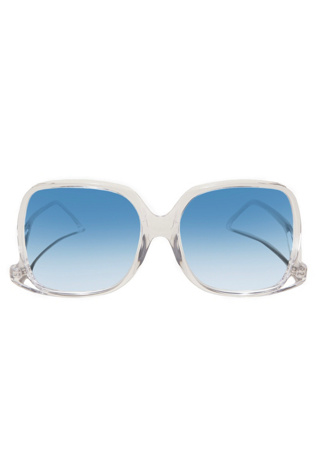 Женские солнцезащитные очки Sunglass Museum Retro Mia Sunglasses, цвет: Синий — фото 2