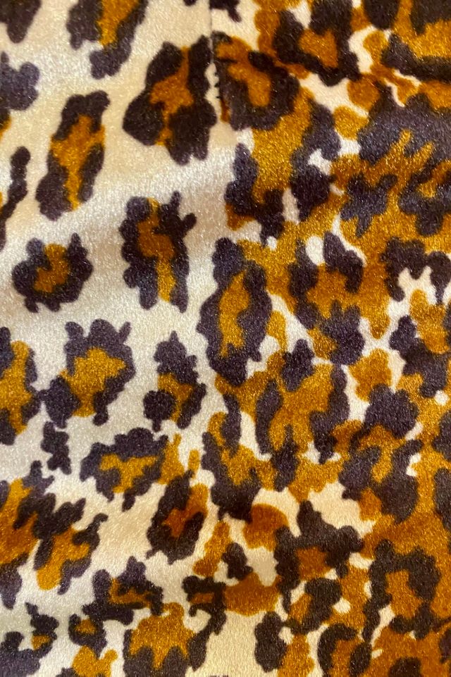 1980’s -90’s Velvety Cheetah Print Skirt Selected by Nomad Vintage #2