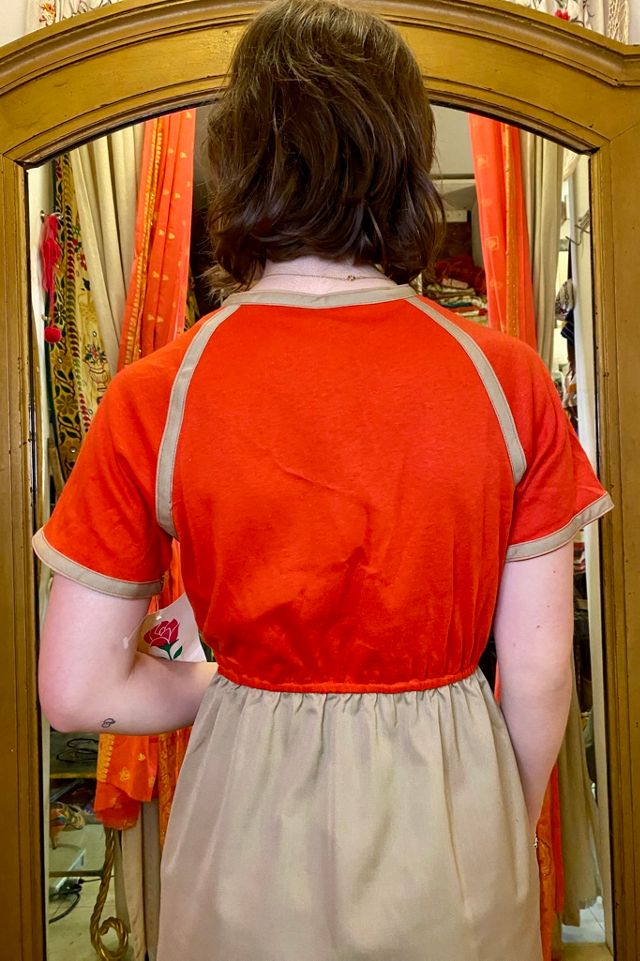 1970’s Deadstock Two-Tone Shirt Dress Selected by Nomad Vintage #3