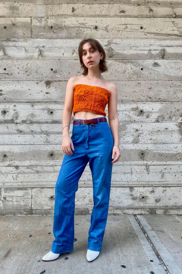 1970’s High-Waisted Straight Leg Jeans Selected by Nomad Vintage #2