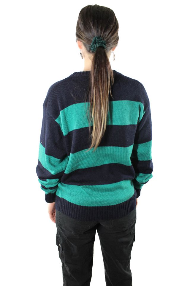1980s Striped Knit Pullover Sweater Selected By Moons + Junes Vintage #1