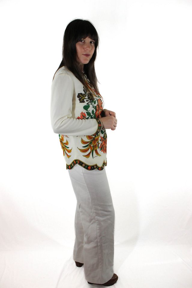 1960s Mr. Dino Botanical Floral Blouse Selected By Moons + Junes Vintage #3