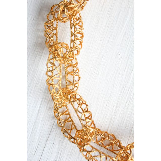 1980s Gold Chunky Chain Necklace Selected By Moons + Junes Vintage #1