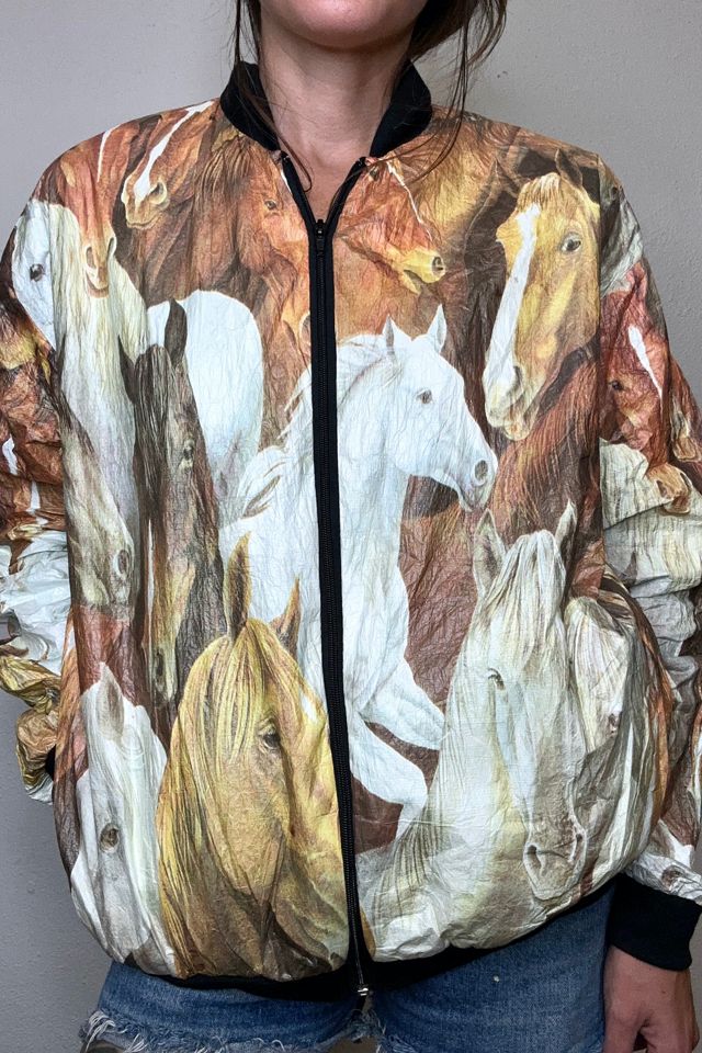 Horse deals print jacket