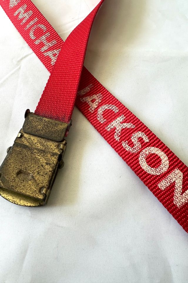 1980s I Love Micheal Jackson Belt Selected by Cherry #2