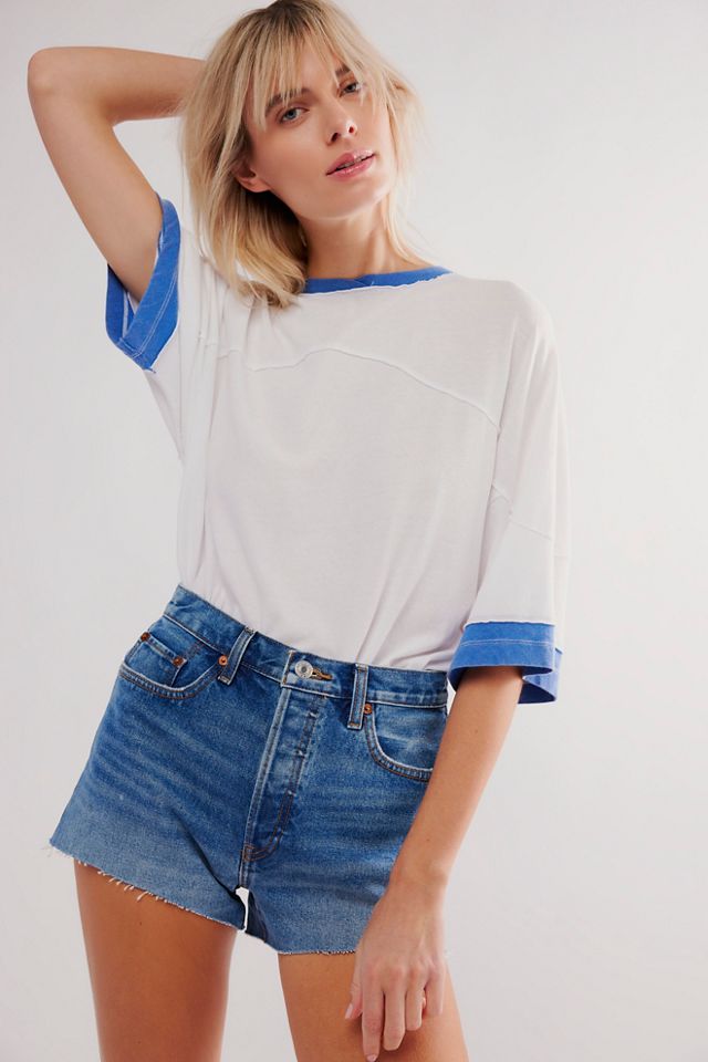 RE/DONE '70s High-Rise Shorts #1
