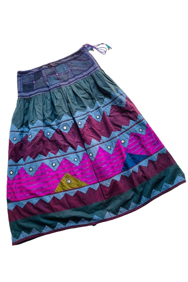 Embroidered 2025 applique skirt