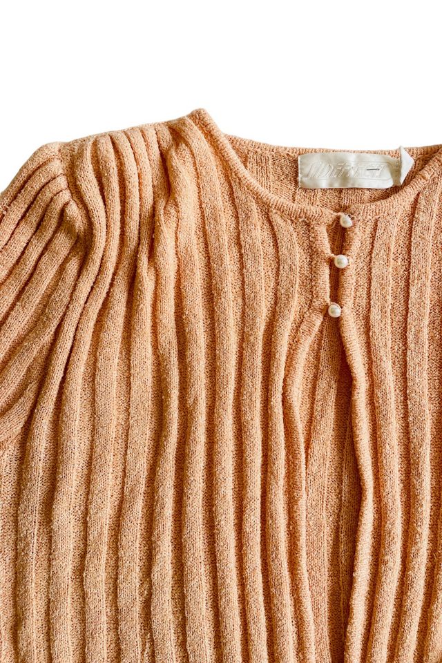 Vintage 1980's Sweet Cardigan with Pearl Buttons Selected by FernMercantile #3