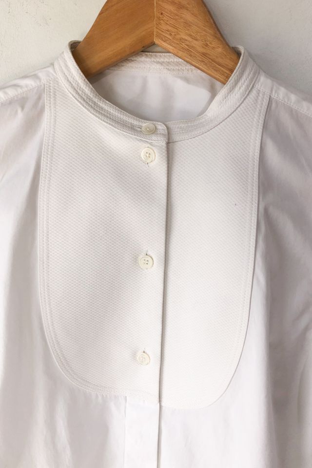 Celine White Tuxedo Shirt Selected by The Curatorial Dept. #2