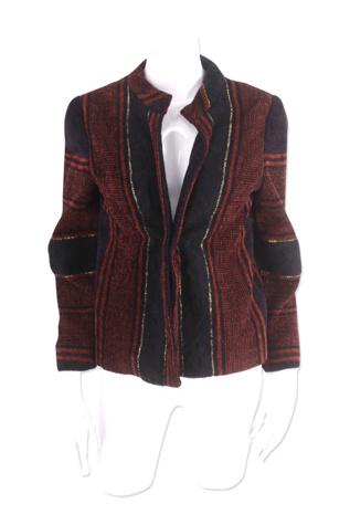 1970s Chenille Handwoven Jacket Selected By Ritual Vintage