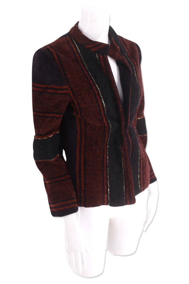 1970s Chenille Handwoven Jacket Selected By Ritual Vintage #1