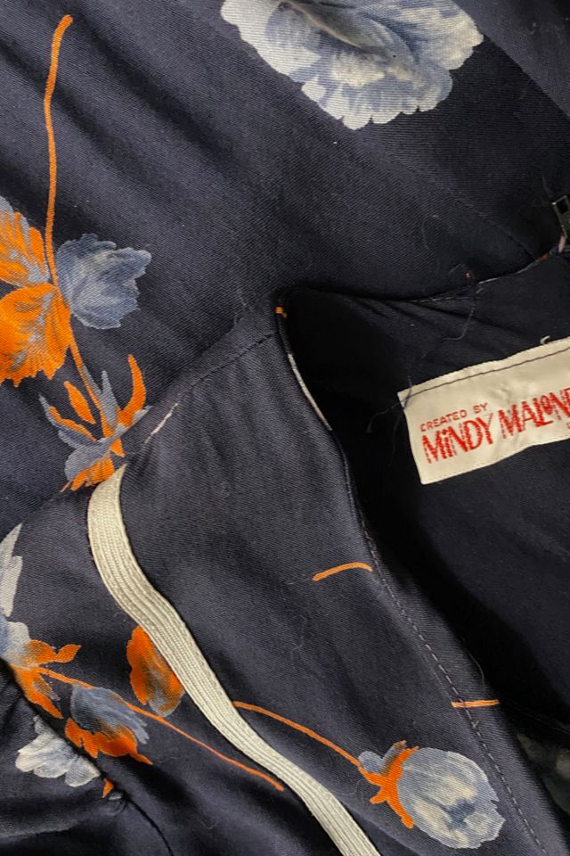 1970s Mindy Malone Rose Print Maxi Selected By Ritual Vintage #3