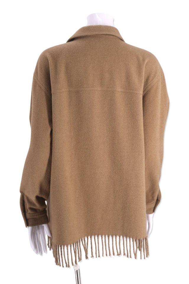 1990s Camel Fringed Blanket Jacket Selected By Ritual Vintage #2