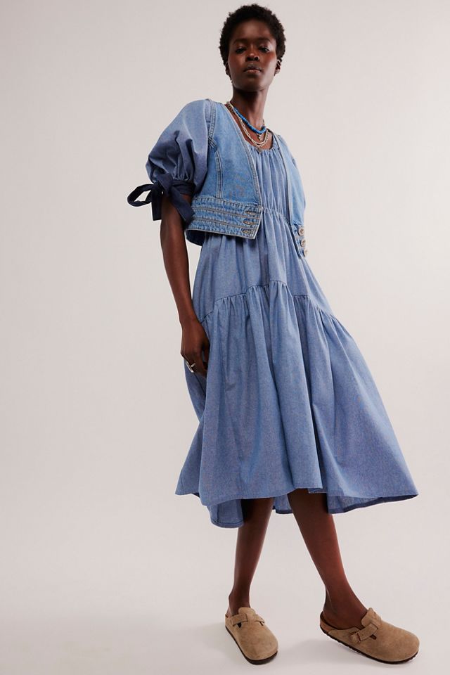 Eliza Faulkner Jolen Denim Dress #3