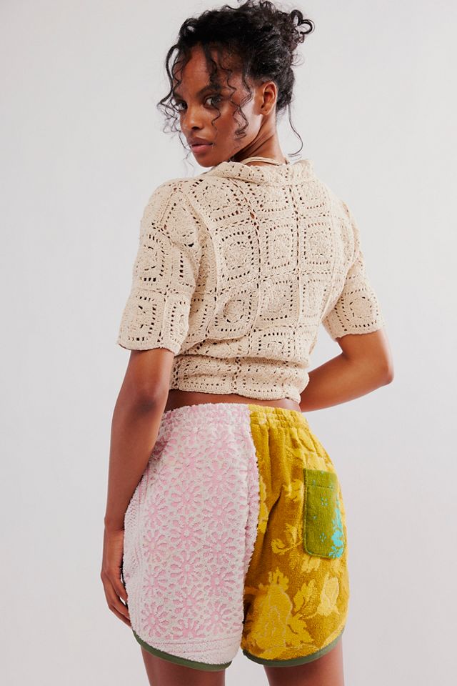 Carleen Tess Terry Track Shorts #1