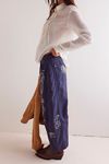 We The Free Good Luck Soutache Barrel Jeans