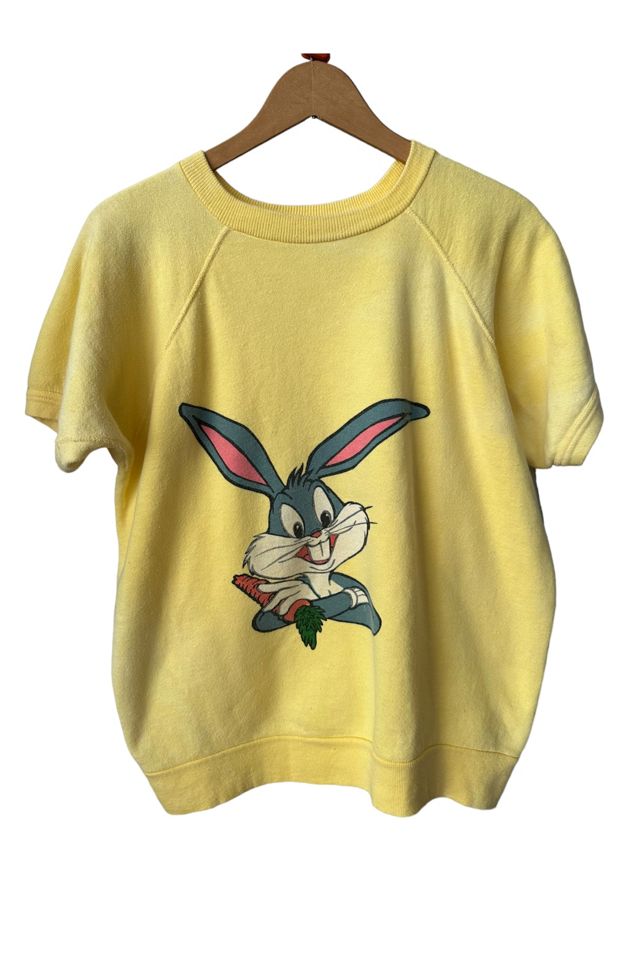 Vintage 1960 s Bugs Bunny Short Sleeve Sweatshirt Selected By Vintage Warrior Free People