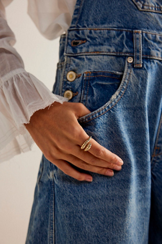 Leeada Bree Wrap Ring by Leeada Jewelry at Free People in Gold