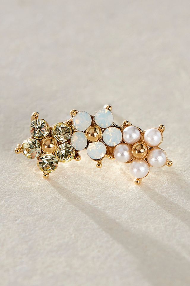 Boucles d'oreilles fleuries grimpantes Lover's Tempo #1